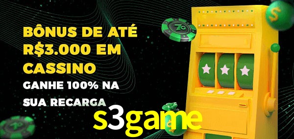 s3game melhor bônus de depósito